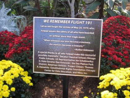 Flight 191 Memorial Plaque