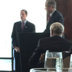 Senator Blumenthal (D-CT) at a speaking event