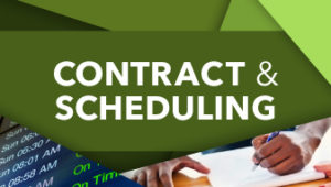 Contract and Scheduling hotline