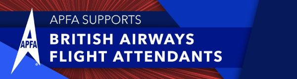 APFA Supports British Airways Flight Attendants